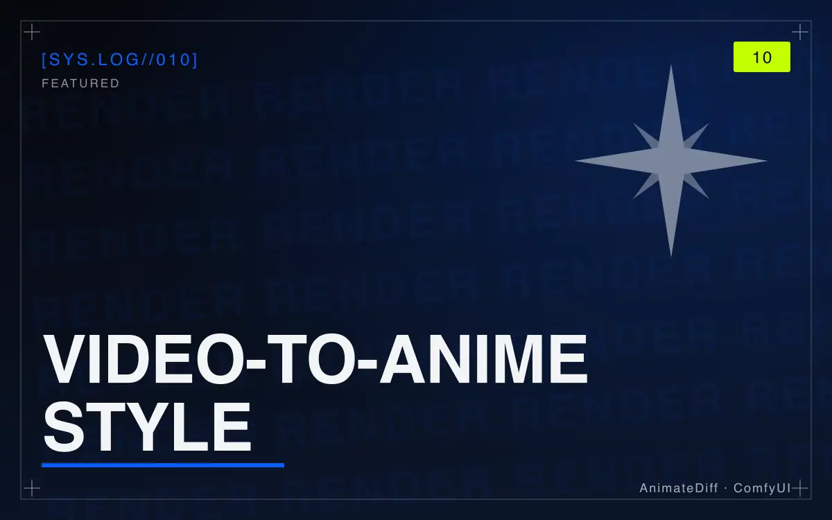 Video-to-Anime Style